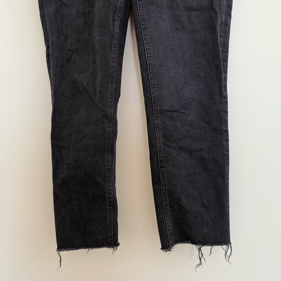 Paige Straight Leg Black Jeans Size 27 - Picture 2 of 13